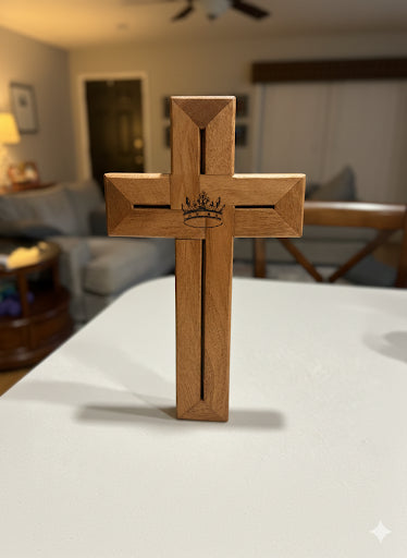 African Mahogany Cross