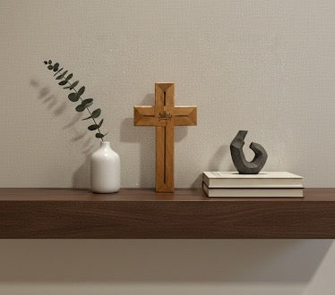 African Mahogany Cross