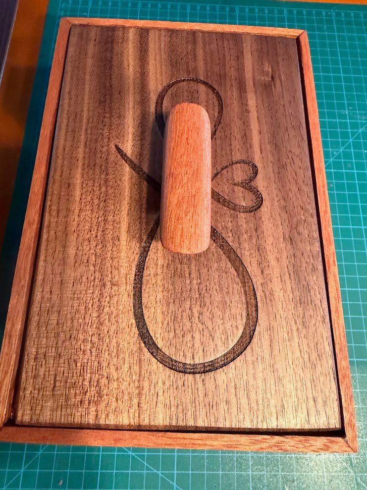 The "Infinity Love" Keepsake Box: Handcrafted Heirloom Quality
