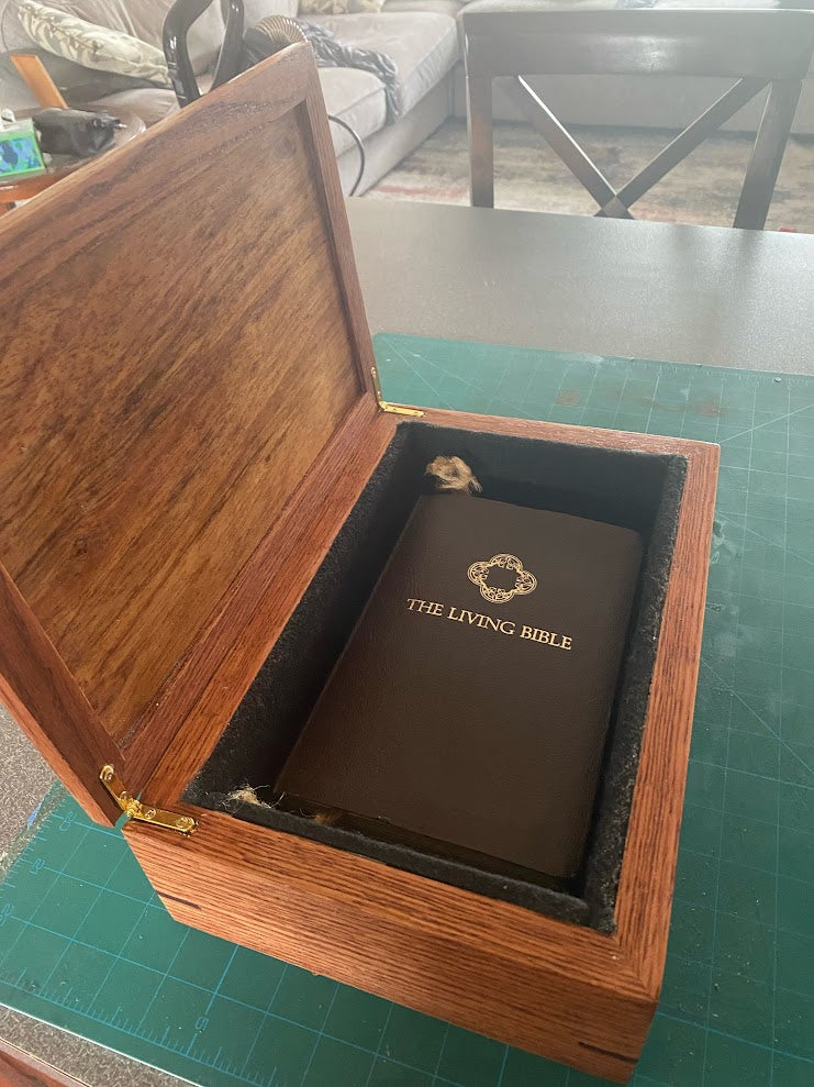 The Heirloom Bible Box: A Sanctuary for Your Sacred Text