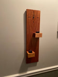 The "Time & Light" Wall Clock: A Fusion of Exotic Woods & Modern Design